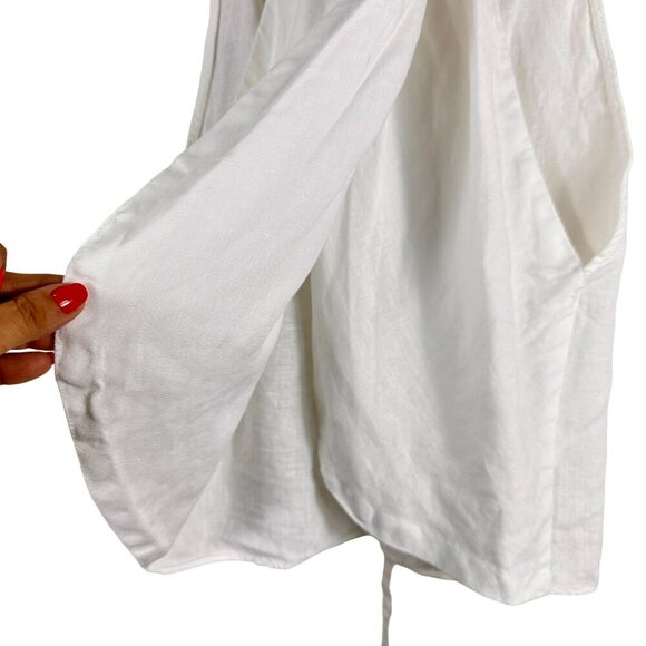 Zara White Halter Tank Top - Picture 7 of 10